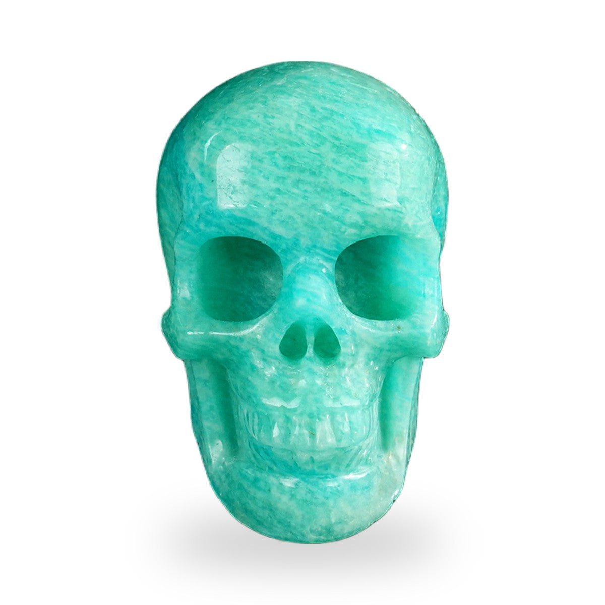 Amazonite crystal skull 2.2" SKH20AA03 photo 1