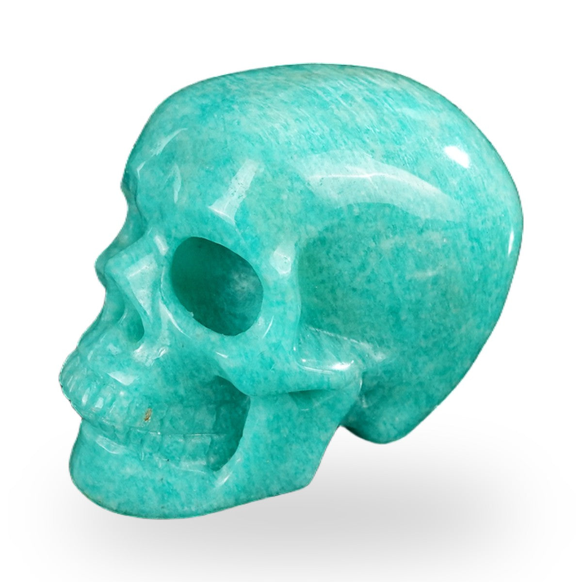 Amazonite crystal skull 2.2" SKH20AA04 photo 7