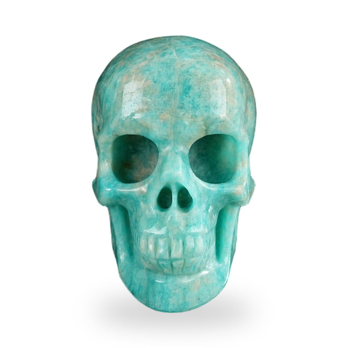 Amazonite crystal skull 2.2" SKH20AA06 photo 1