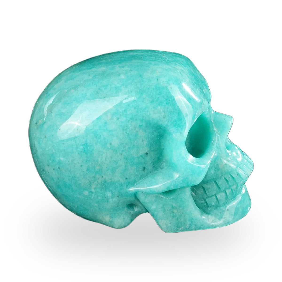 Amazonite crystal skull 2.2" SKH20AA07 photo 5