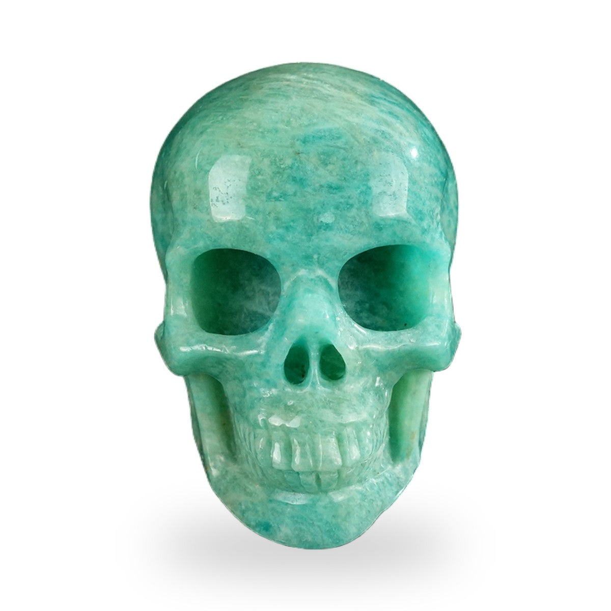 Amazonite crystal skull 2.2" SKH20AA10 photo 1
