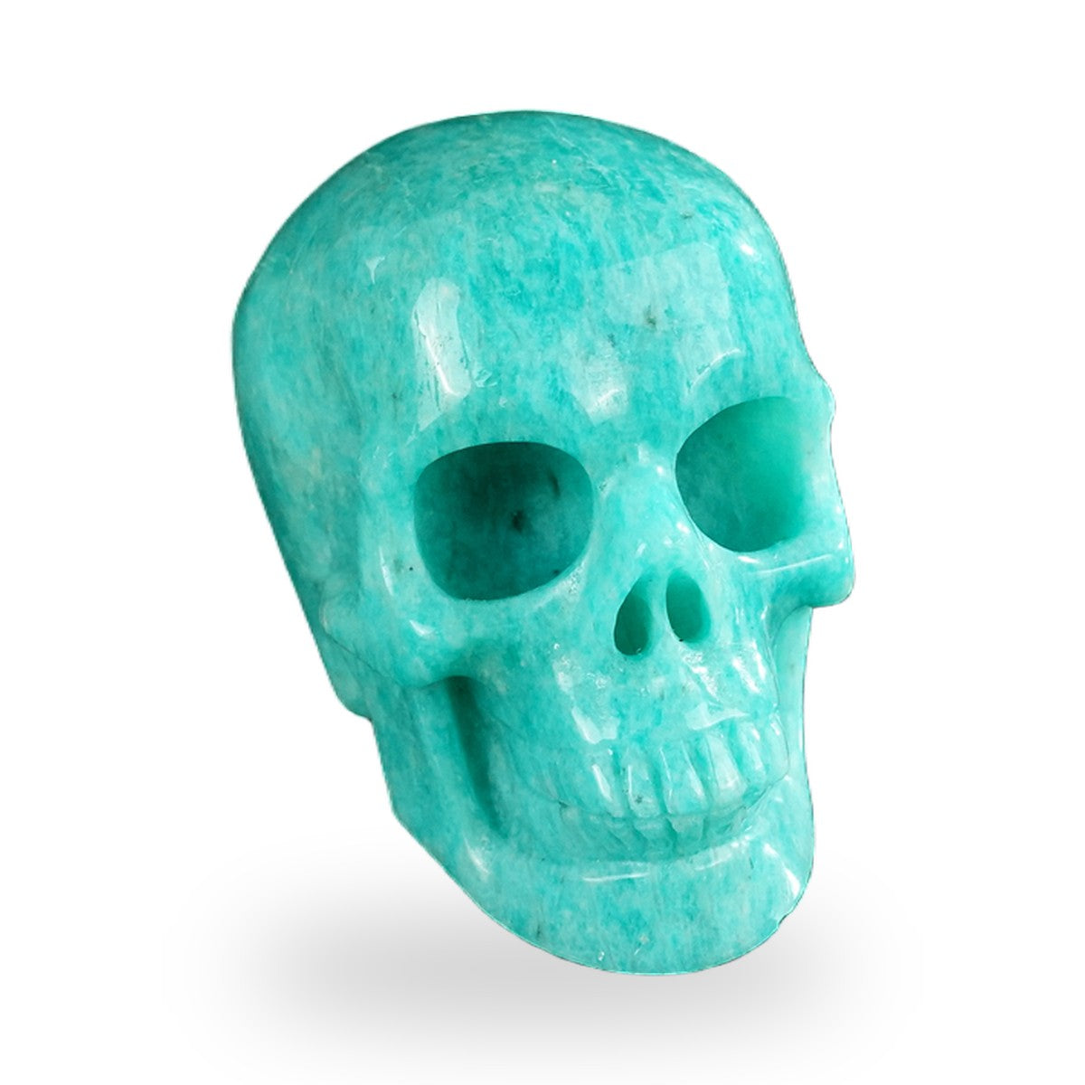 Amazonite crystal skull 2.2" SKH20AA11 photo 3