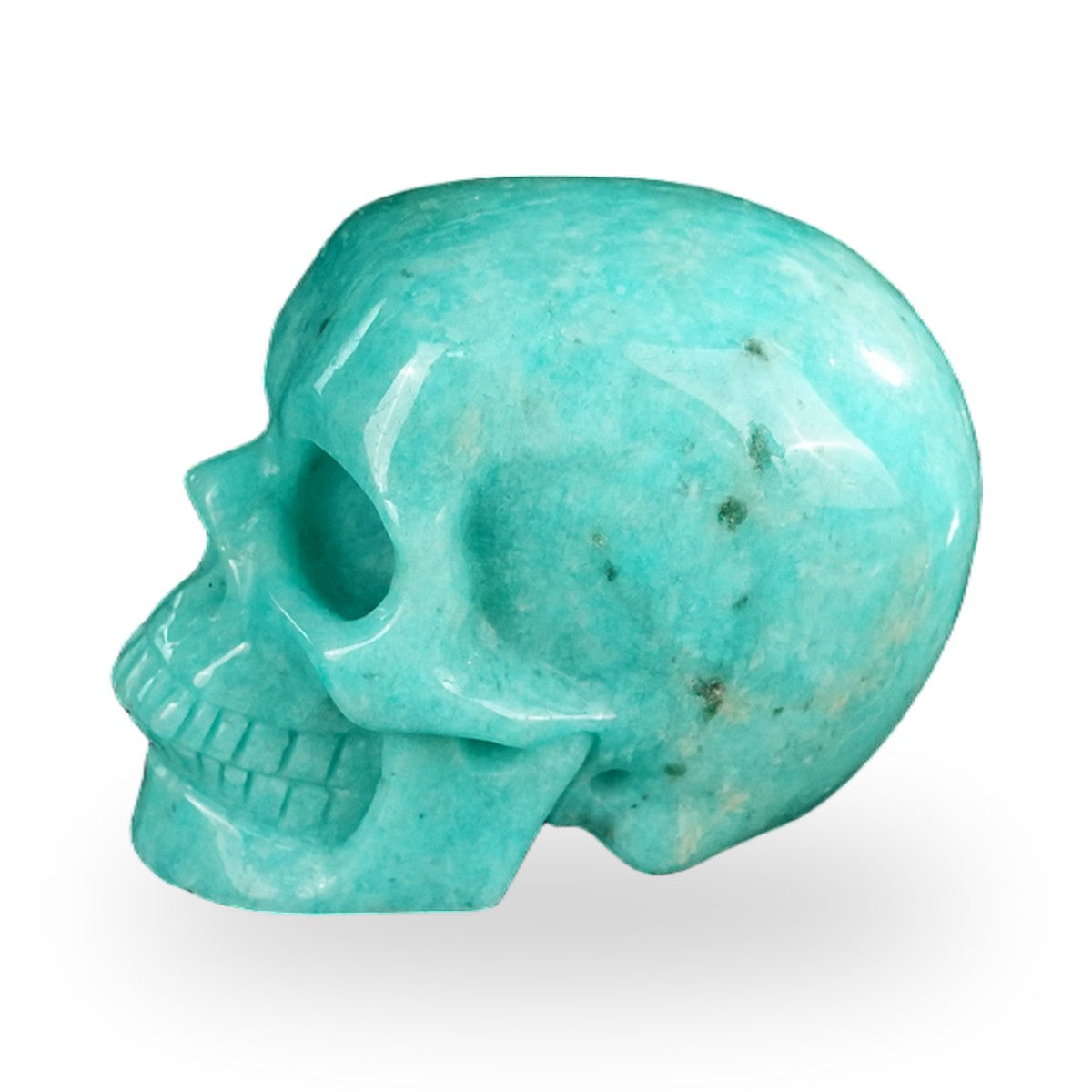 Amazonite crystal skull 2.2" SKH20AA11 photo 7