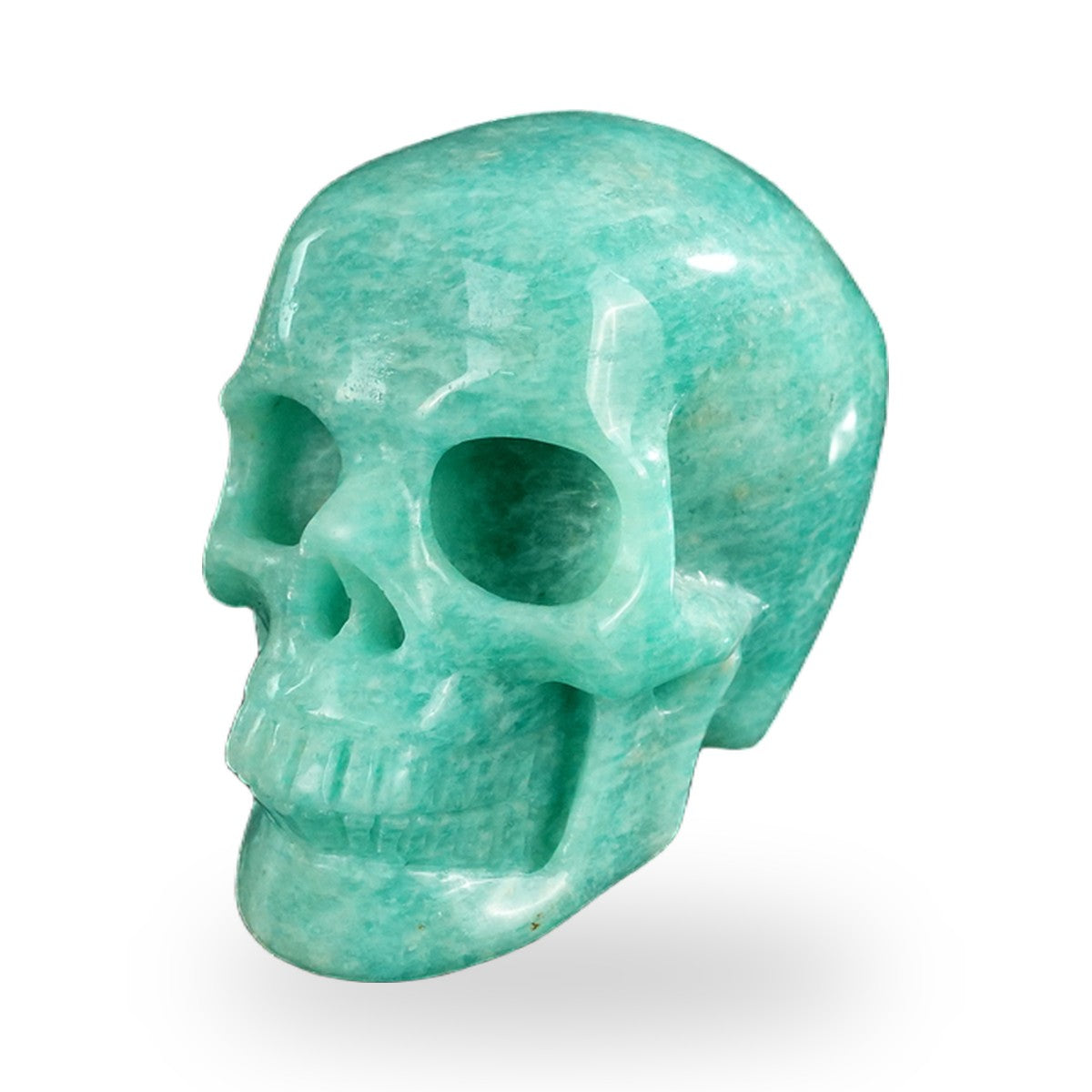 Amazonite crystal skull 2.2" SKH20AA12 photo 2