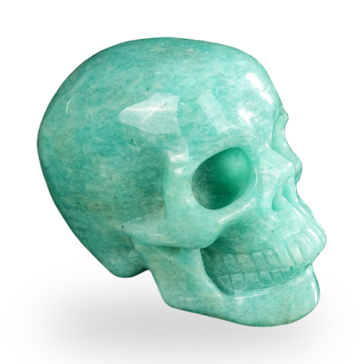 Amazonite crystal skull 2.2" SKH20AA12 photo 5