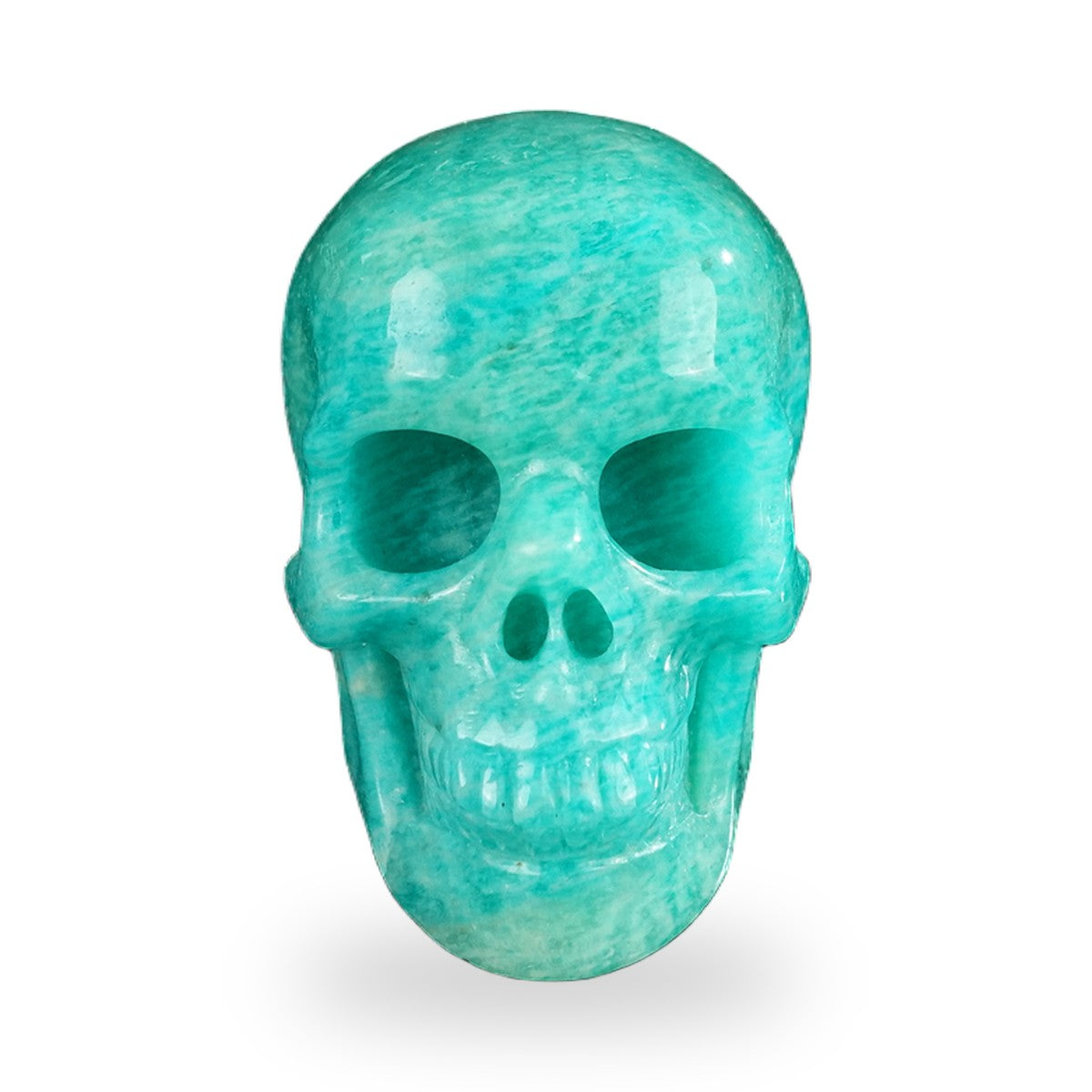 Amazonite crystal skull 2.2" SKH20AA15 photo 1