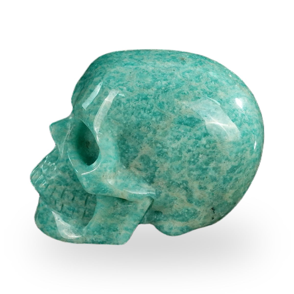 Amazonite crystal skull 2.2" SKH20AA18 photo 7