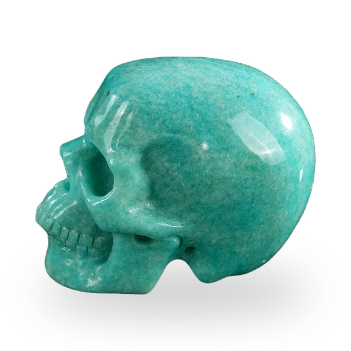 Amazonite crystal skull 3" SKH30AA02 photo 7