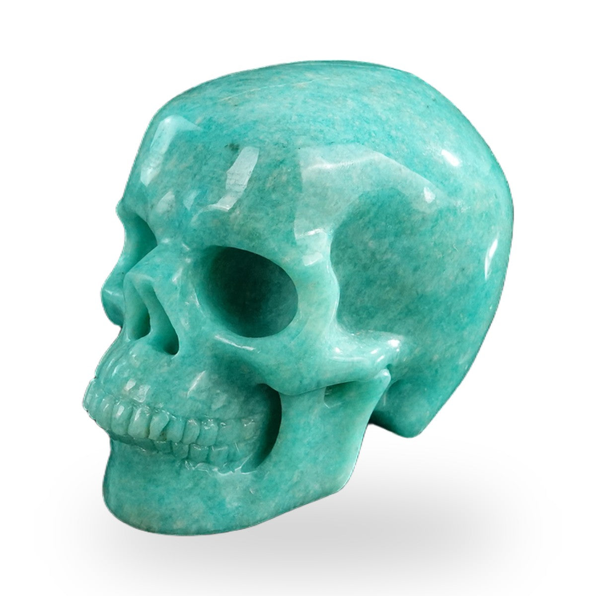 Amazonite crystal skull 3" SKH30AA02 photo 8