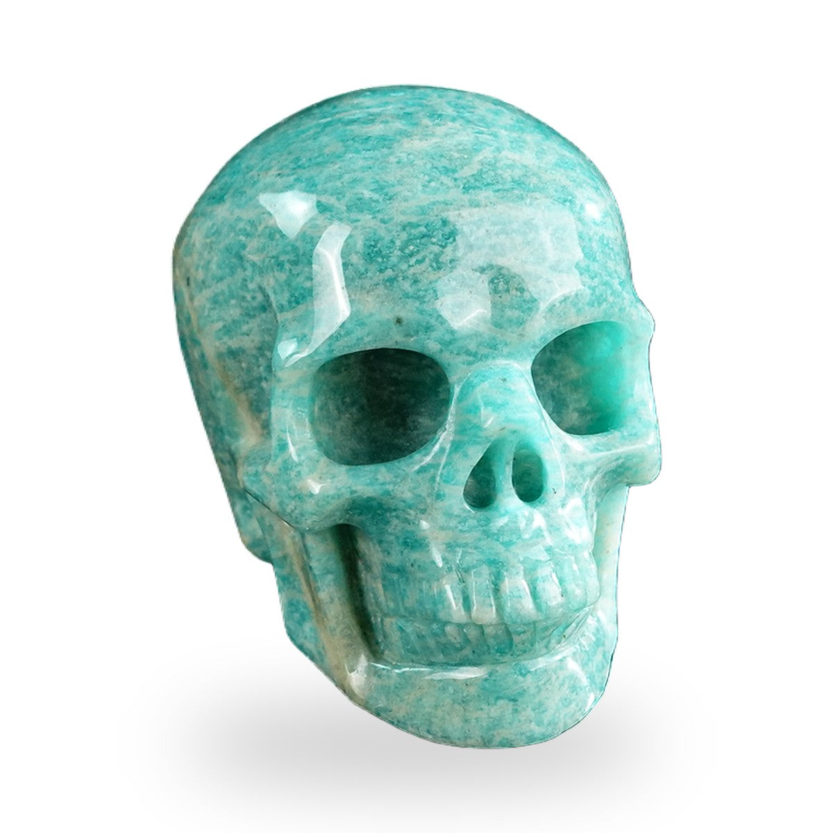 Amazonite crystal skull 3" SKH30AA05 photo 3