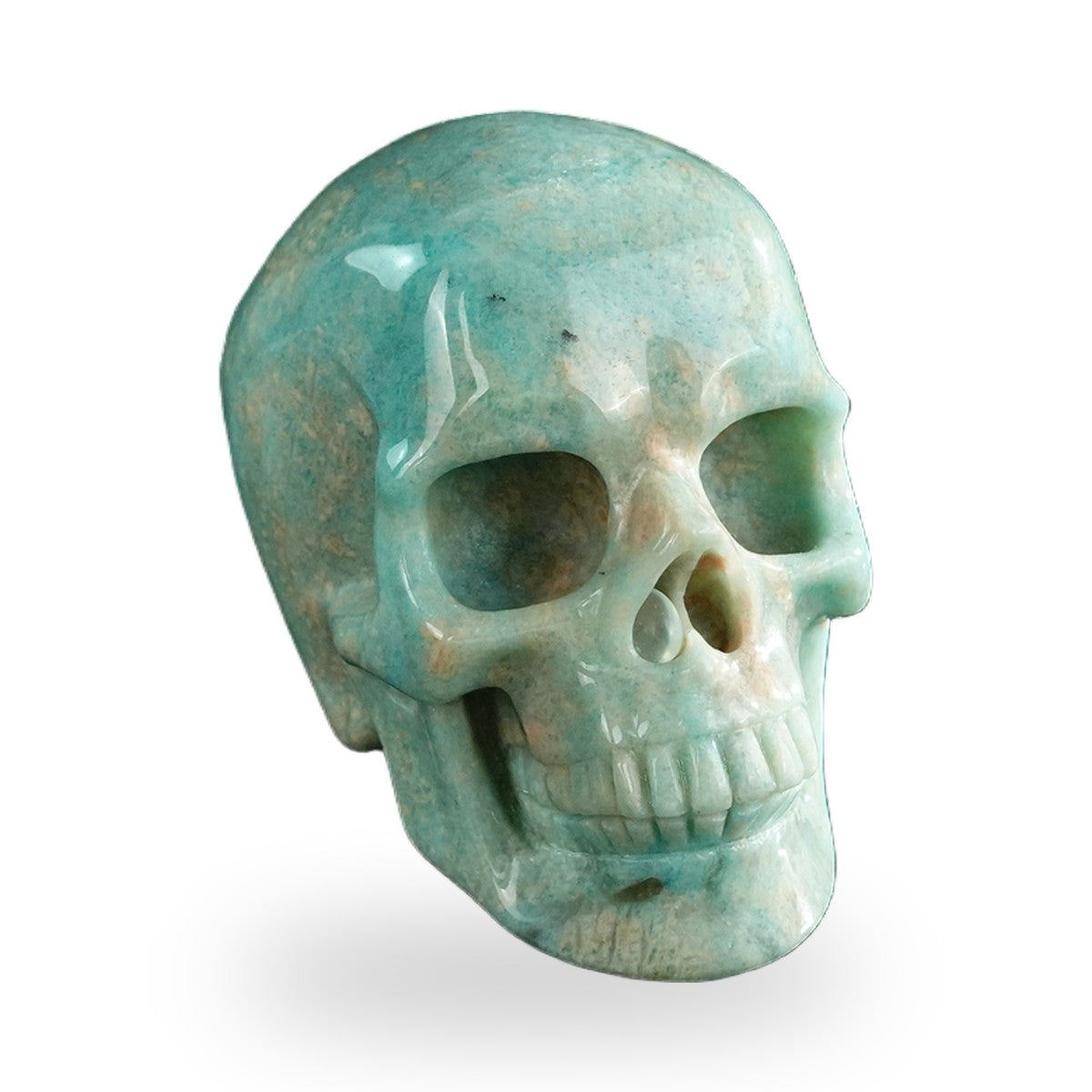Amazonite crystal skull 3" SKH30AA06 photo 4