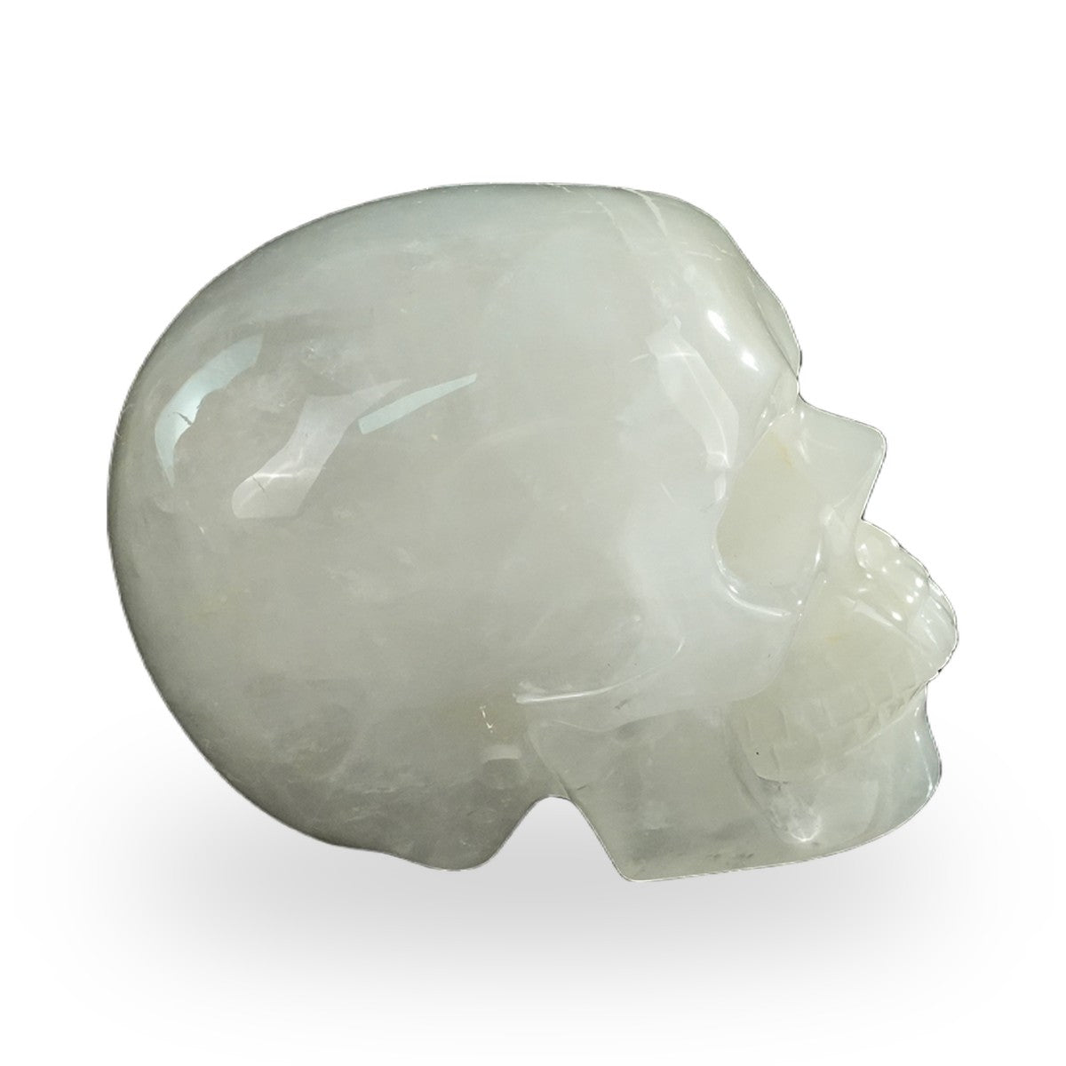 Angolan Quartz crystal skull 4.5" SKH45AQ04 photo 4