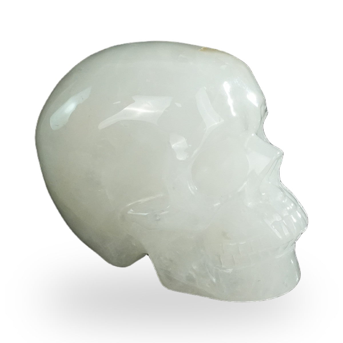 Angolan Quartz crystal skull 4.5" SKH45AQ05 photo 3