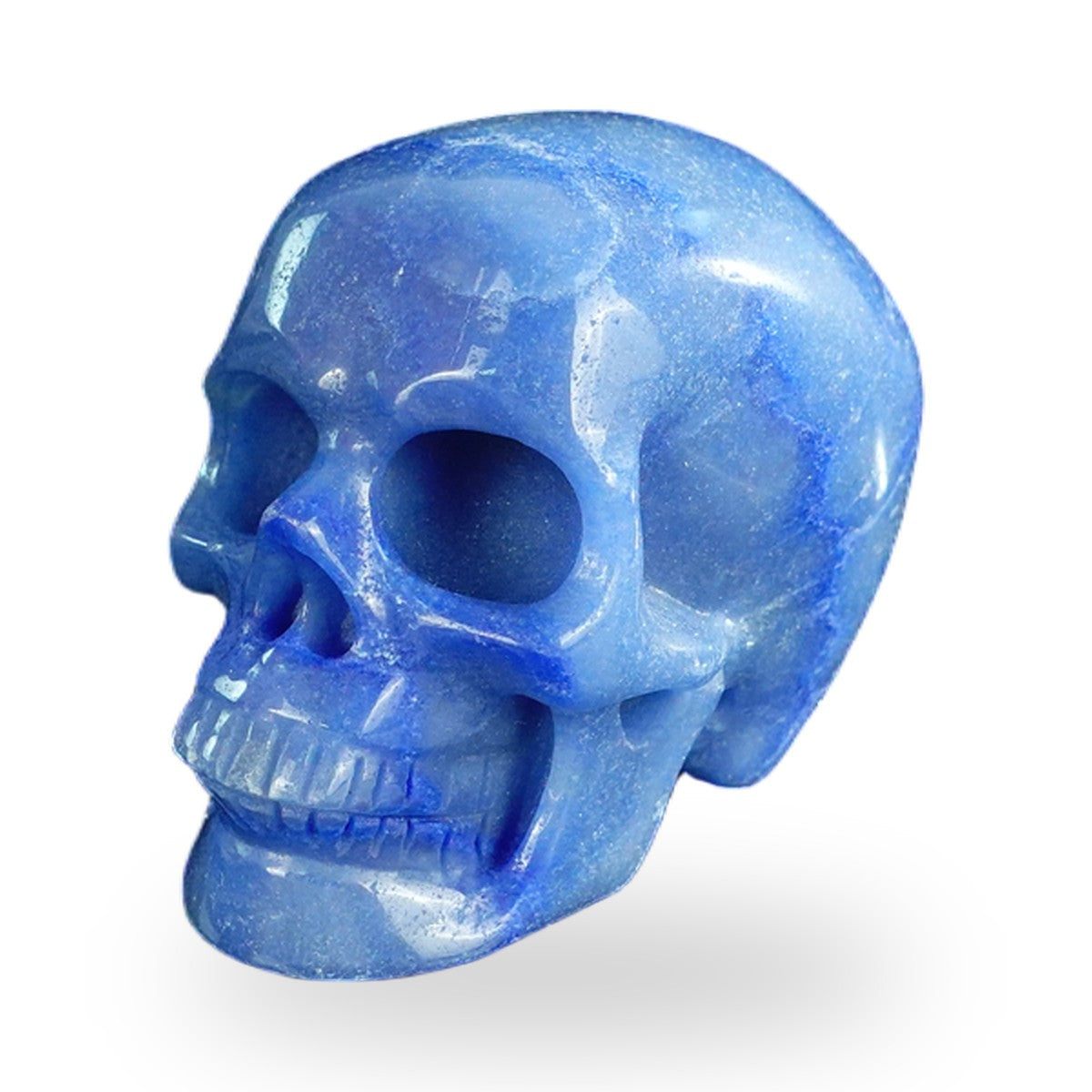 Blue Aventurine crystal skull 2.2" SKH20BA03 photo 6