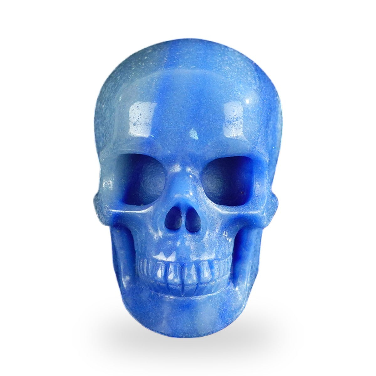 Blue Aventurine crystal skull 2.2" SKH20BA05 photo 1