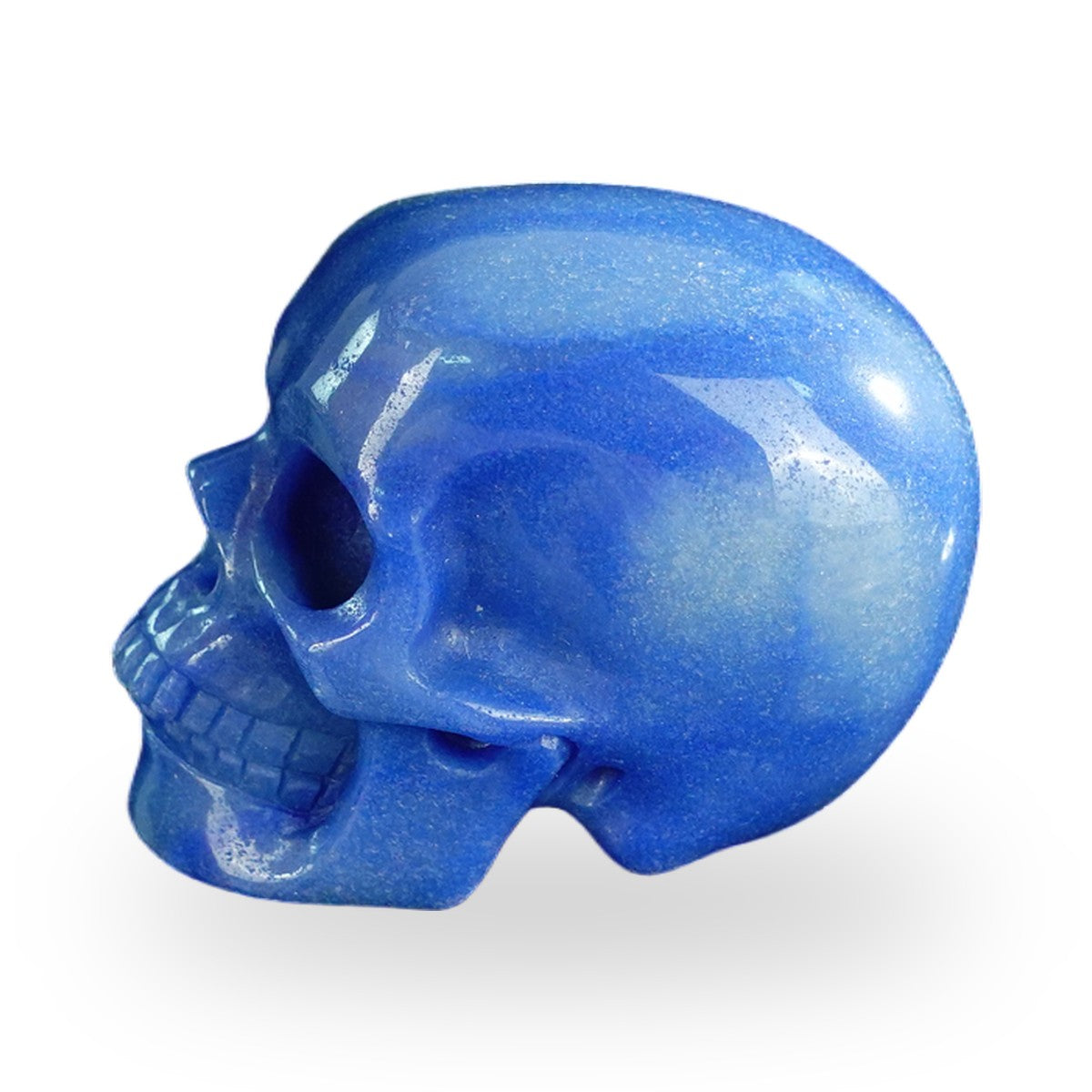 Blue Aventurine crystal skull 2.2" SKH20BA05 photo 6