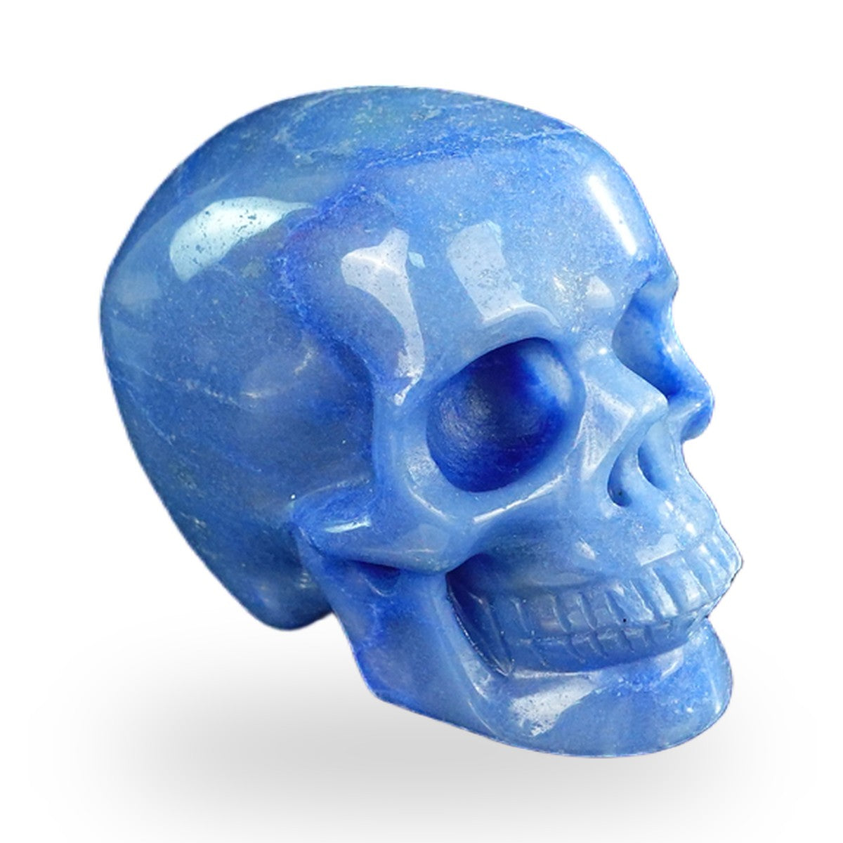 Blue Aventurine crystal skull 2.2" SKH20BA06 photo 3