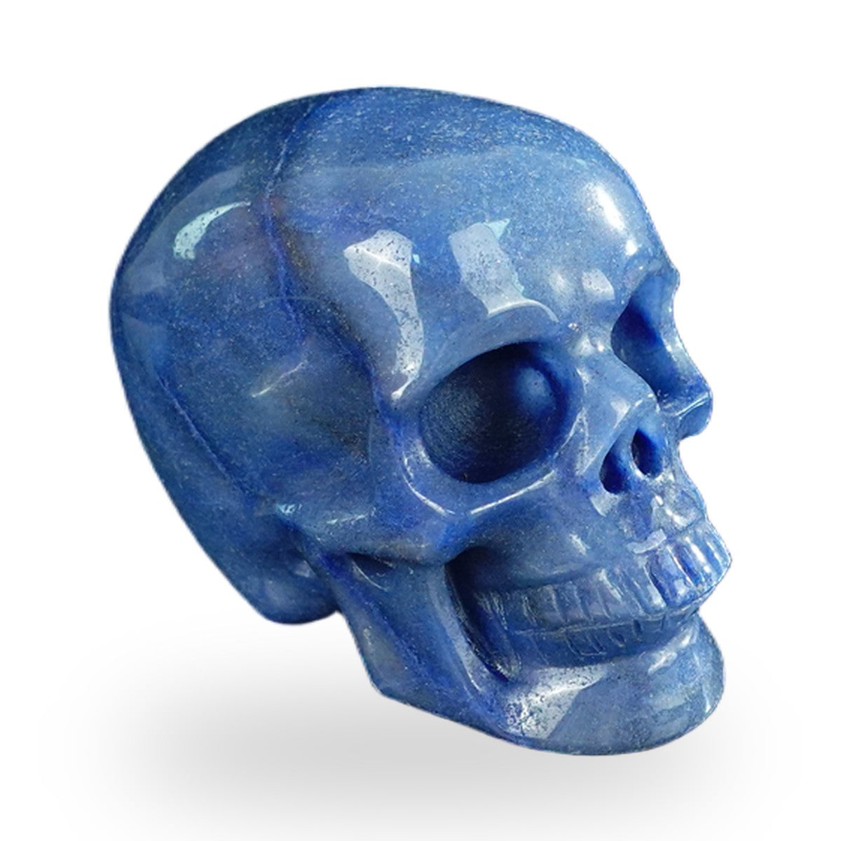 Blue Aventurine crystal skull 2.2" SKH20BA07 photo 3