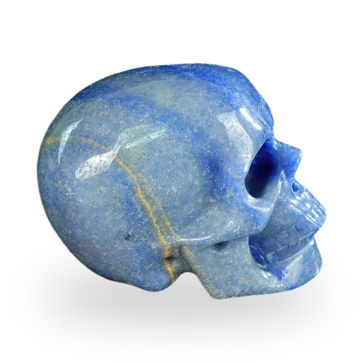 Blue Aventurine crystal skull 2.2" SKH20BA09 photo 4