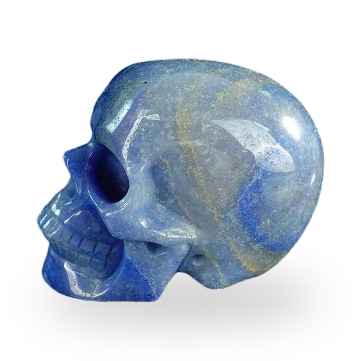 Blue Aventurine crystal skull 2.2" SKH20BA10 photo 6