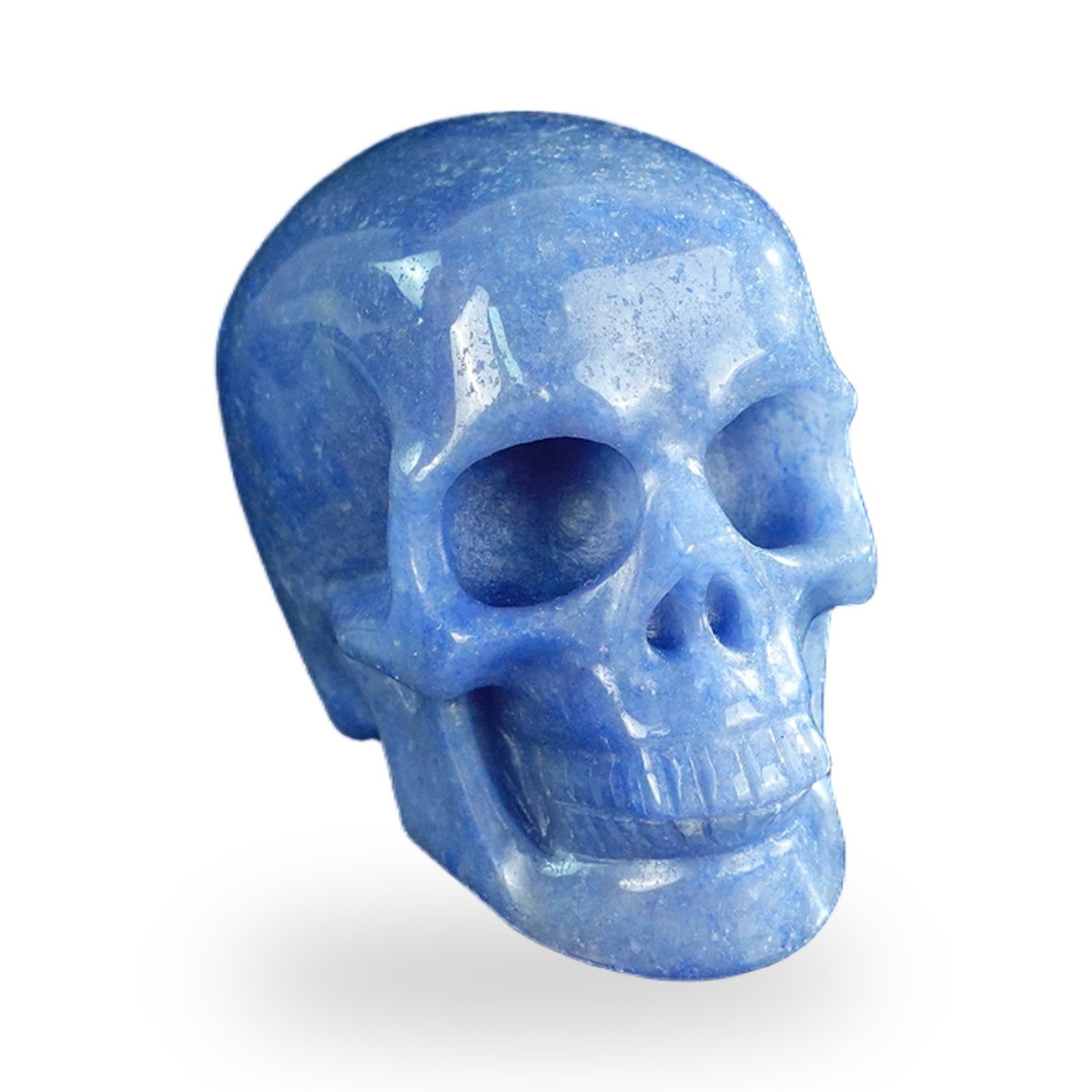 Blue Aventurine crystal skull 2.2" SKH20BA11 photo 2