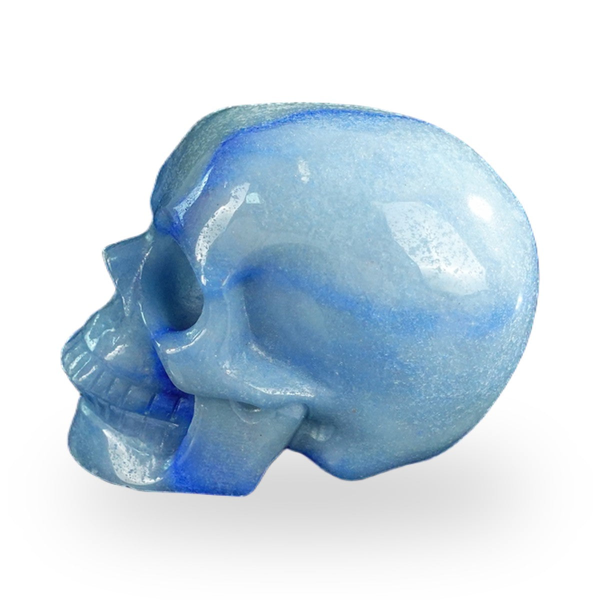 Blue Aventurine crystal skull 2.2" SKH20BA13 photo 6