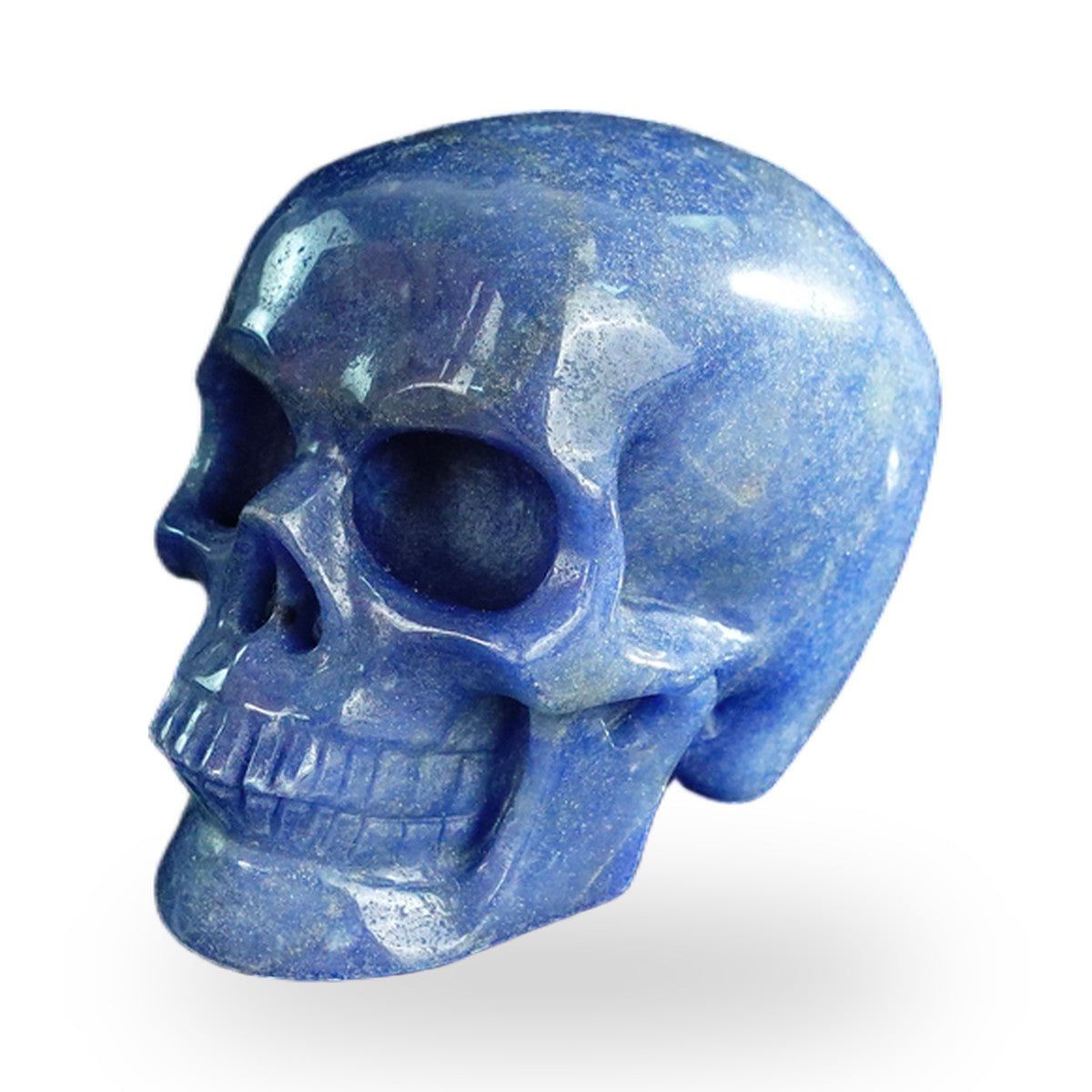 Blue Aventurine crystal skull 2.2" SKH20BA14 photo 7