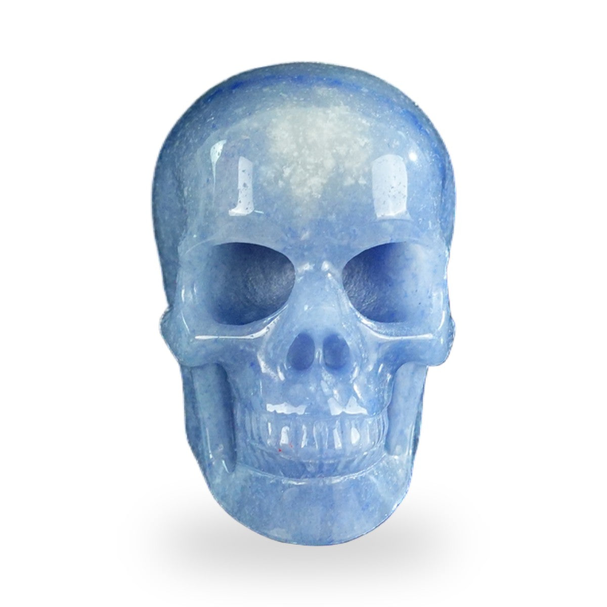 Blue Aventurine crystal skull 2.2" SKH20BA16 photo 1
