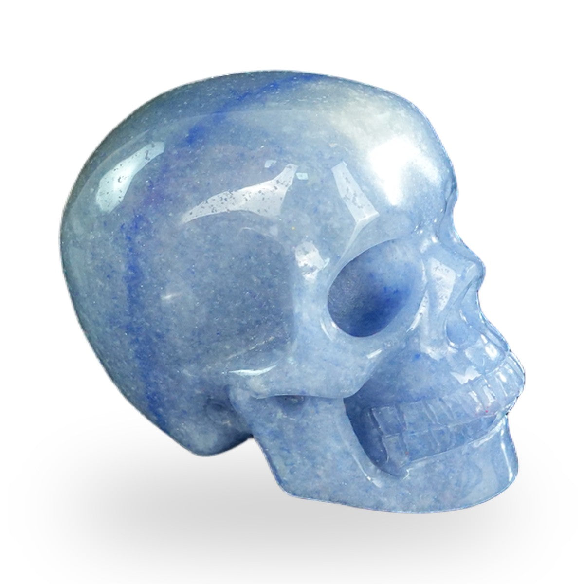 Blue Aventurine crystal skull 2.2" SKH20BA16 photo 3
