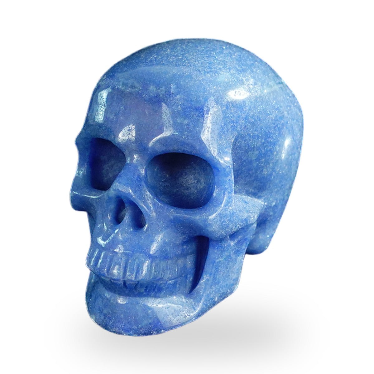 Blue Aventurine crystal skull 2.2" SKH20BA17 photo 7