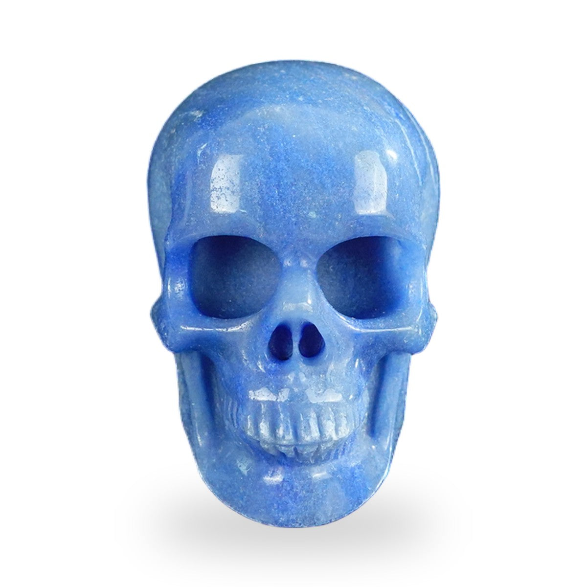 Blue Aventurine crystal skull 2.2" SKH20BA19 photo 1