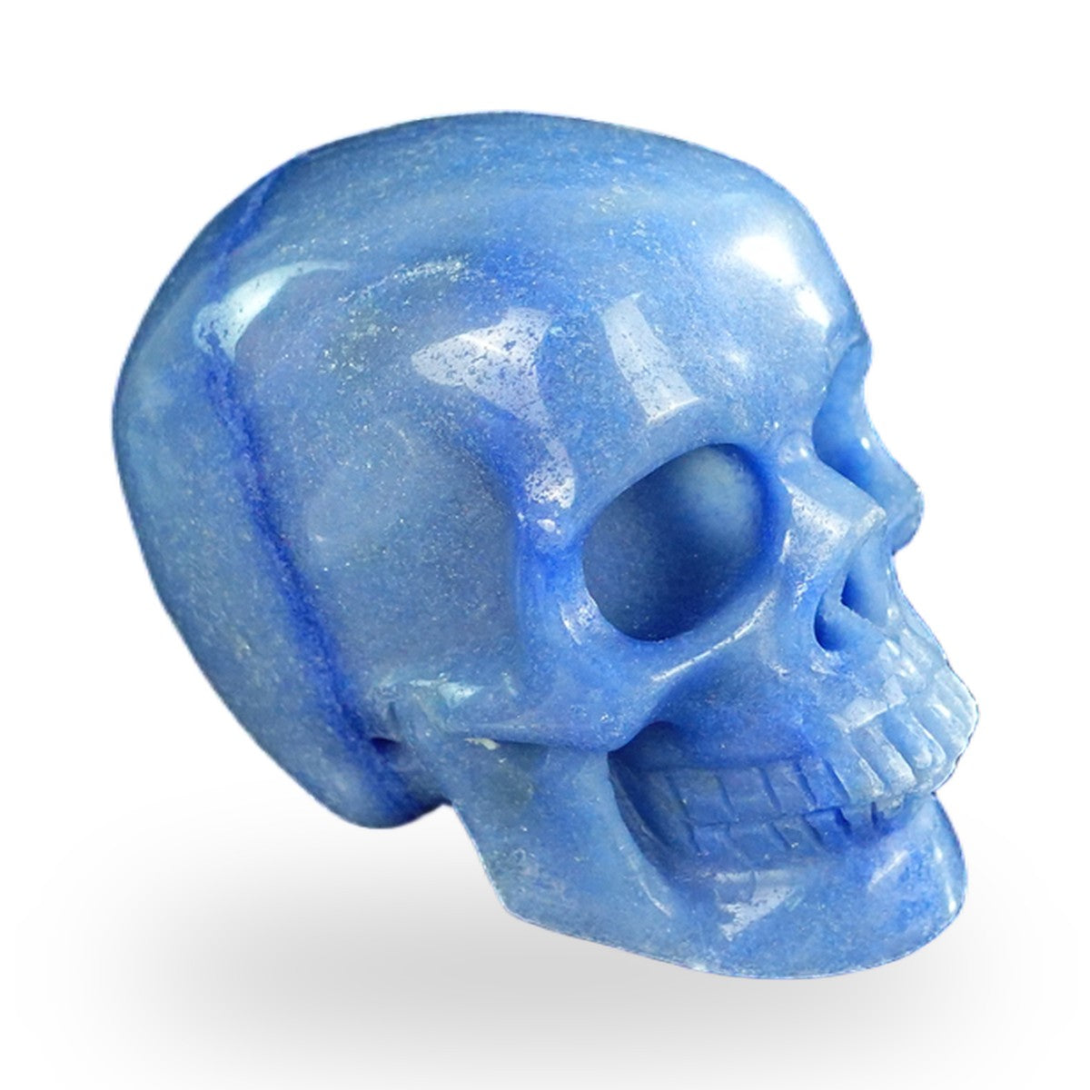 Blue Aventurine crystal skull 2.2" SKH20BA19 photo 3