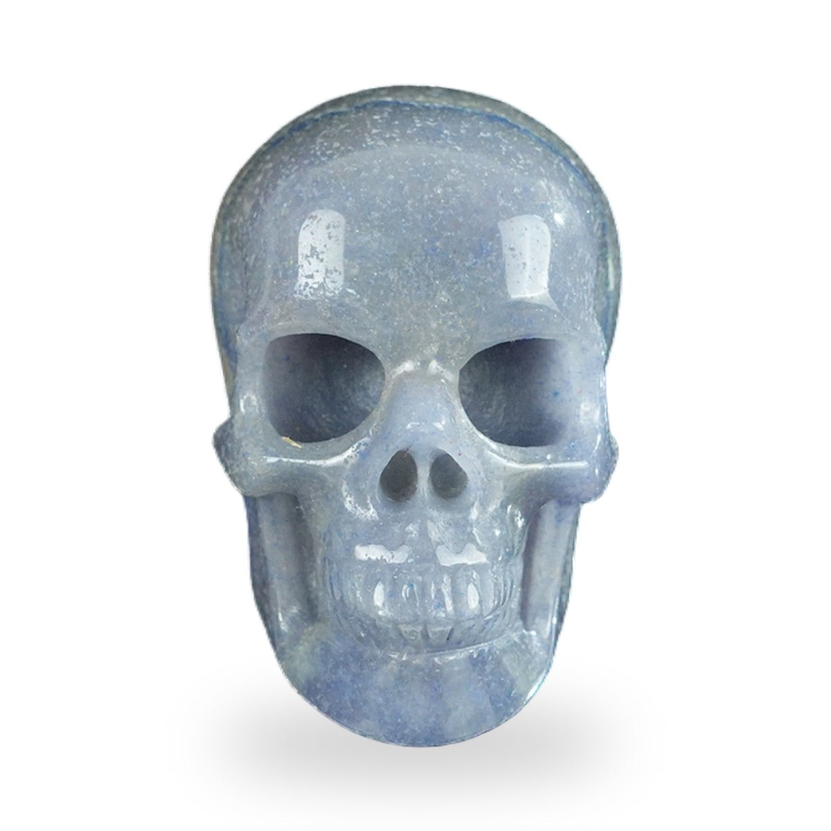 Blue Aventurine crystal skull 2.2" SKH20BA20 photo 1