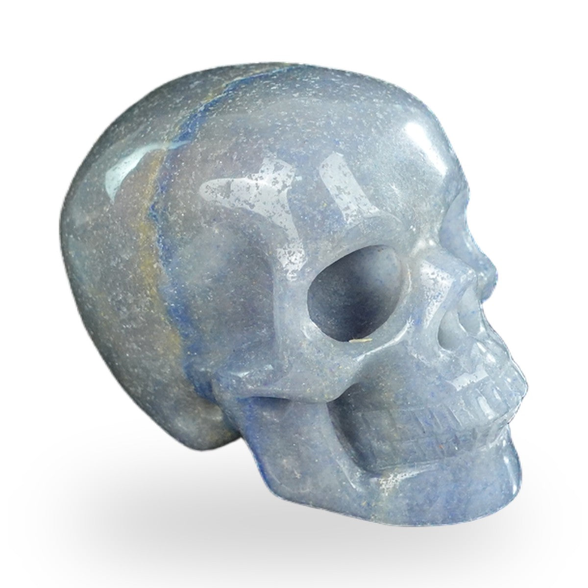 Blue Aventurine crystal skull 2.2" SKH20BA20 photo 3