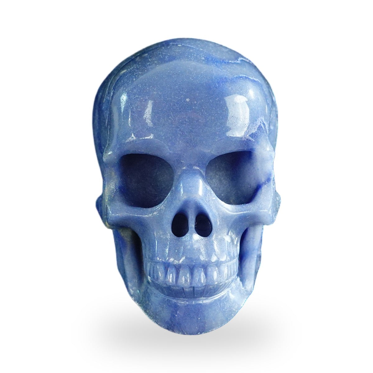 Blue Aventurine crystal skull 3" SKH30BA02 photo 1