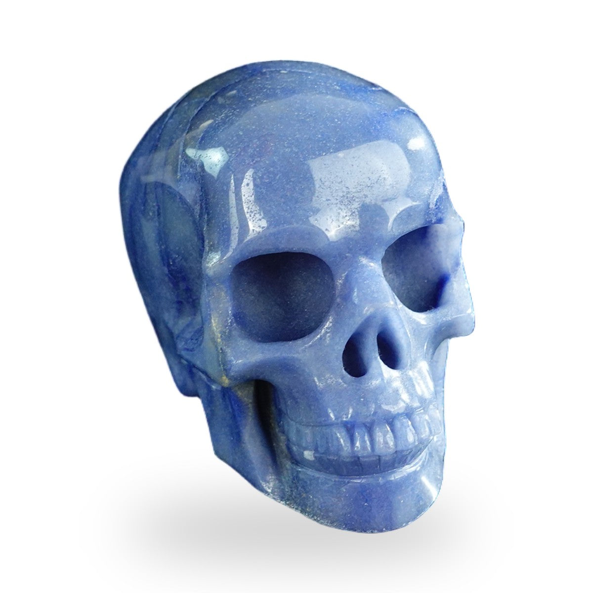 Blue Aventurine crystal skull 3" SKH30BA02 photo 3