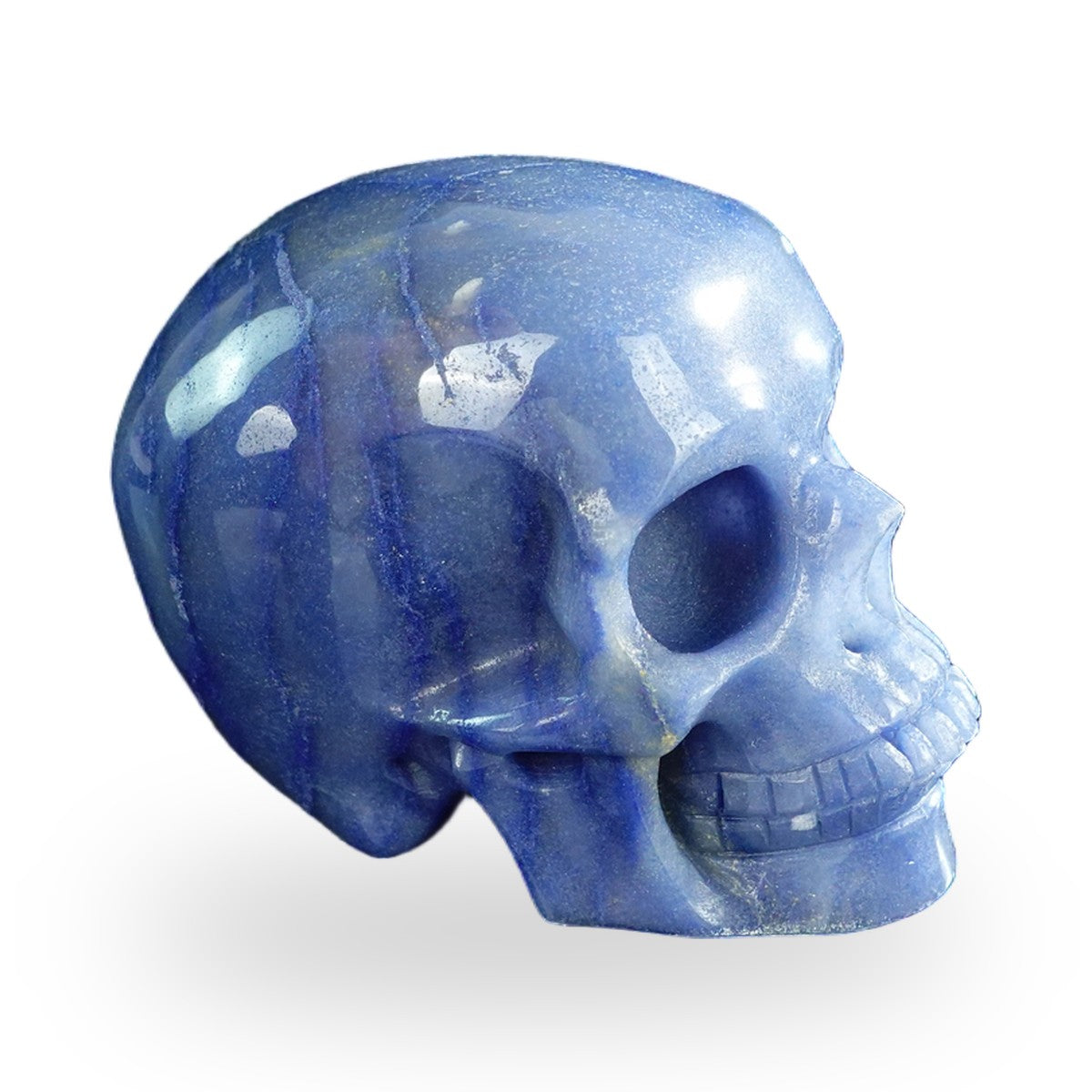 Blue Aventurine crystal skull 3" SKH30BA02 photo 5