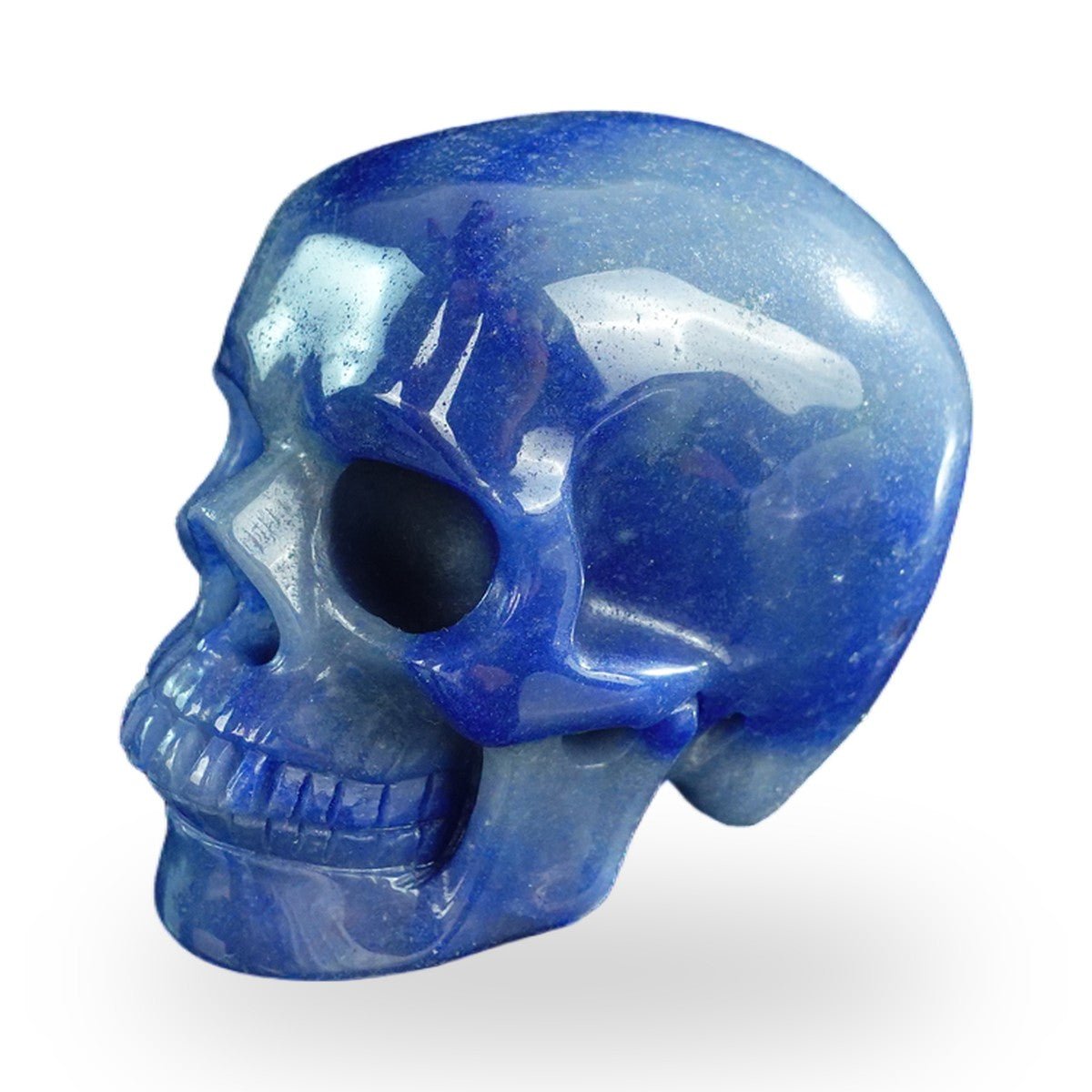 Blue Aventurine crystal skull 3" SKH30BA03 photo 7