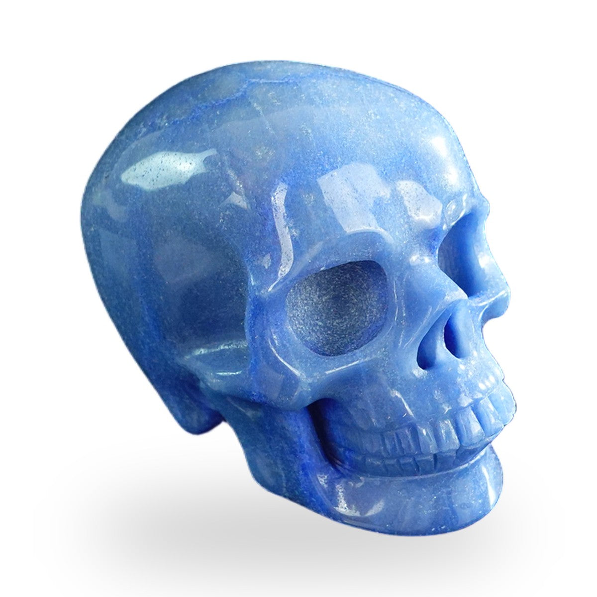 Blue Aventurine crystal skull 3" SKH30BA04 photo 3