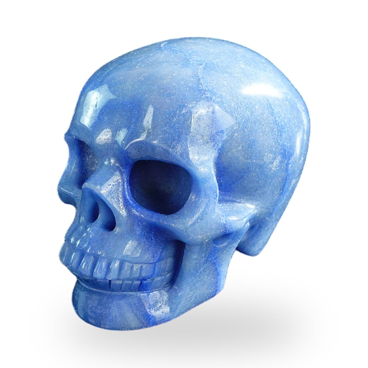 Blue Aventurine crystal skull 3" SKH30BA04 photo 8
