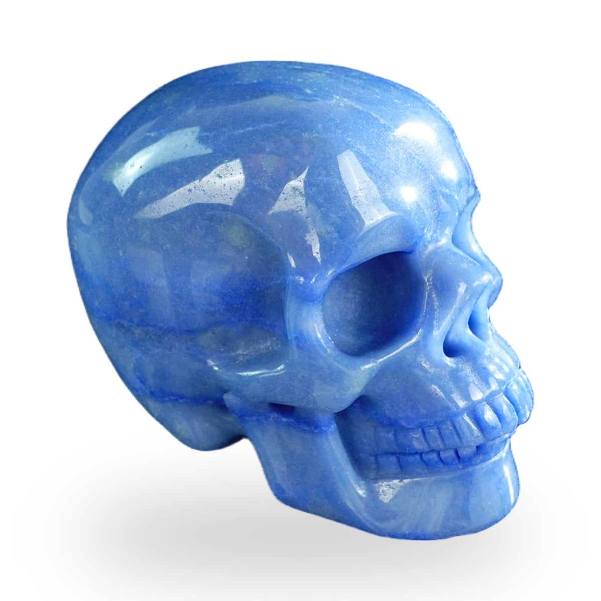 Blue Aventurine crystal skull 3" SKH30BA07 photo 4