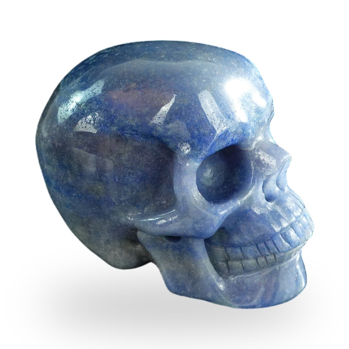 Blue Aventurine crystal skull 3" SKH30BA08 photo 4