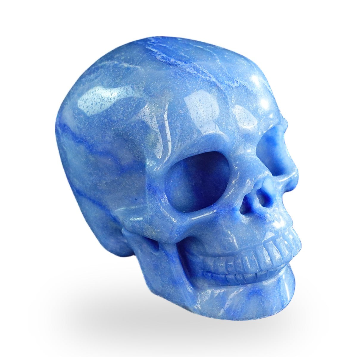 Blue Aventurine crystal skull 3" SKH30BA10 photo 4