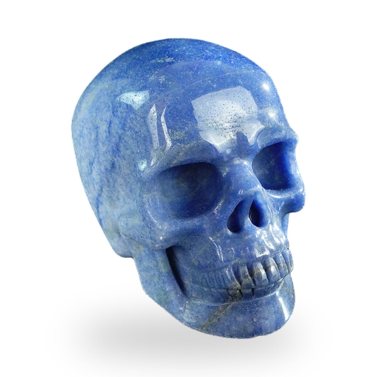 Blue Aventurine crystal skull 3" SKH30BA11 photo 2