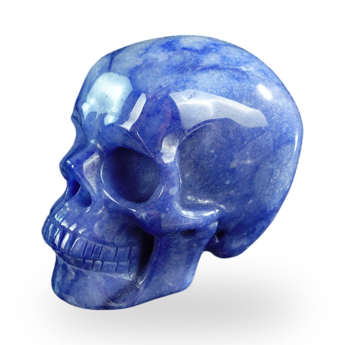 Blue Aventurine crystal skull 3" SKH30BA12 photo 7