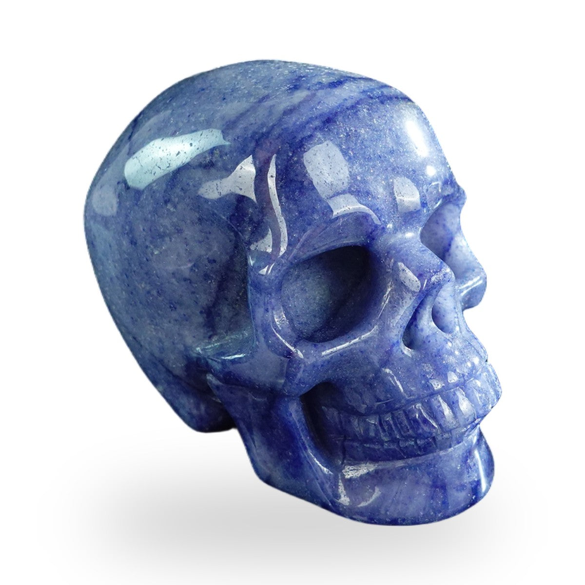Blue Aventurine crystal skull 3" SKH30BA13 photo 3