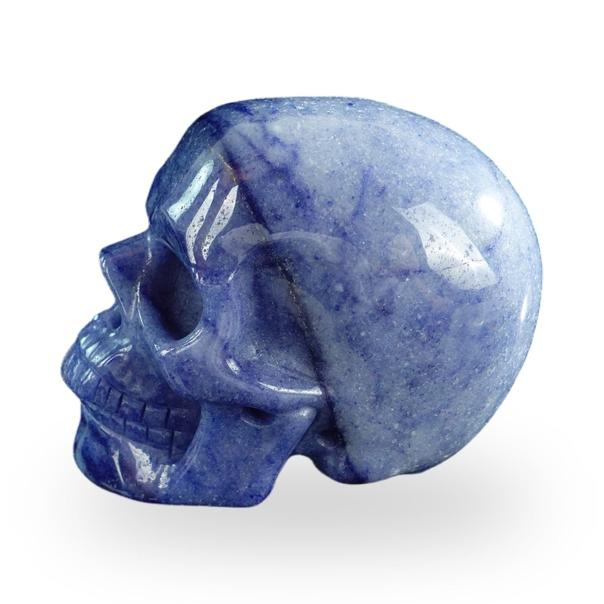 Blue Aventurine crystal skull 3" SKH30BA13 photo 6