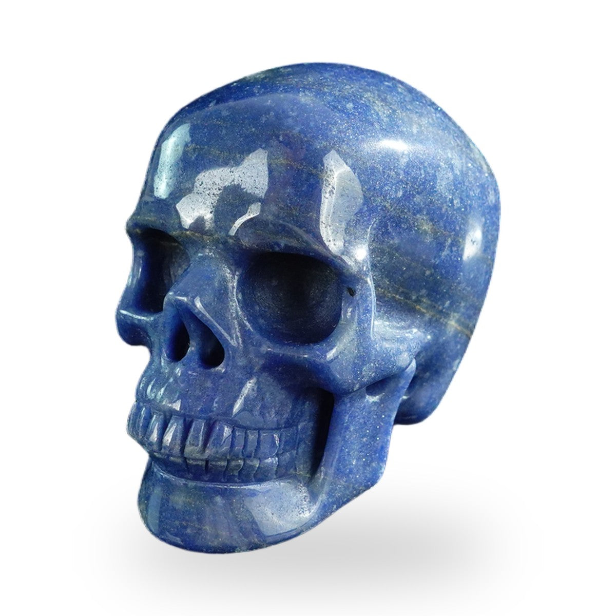 Blue Aventurine crystal skull 3" SKH30BA14 photo 8