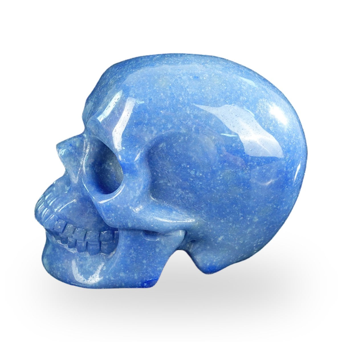 Blue Aventurine crystal skull 4.5" SKH45BA02 photo 5