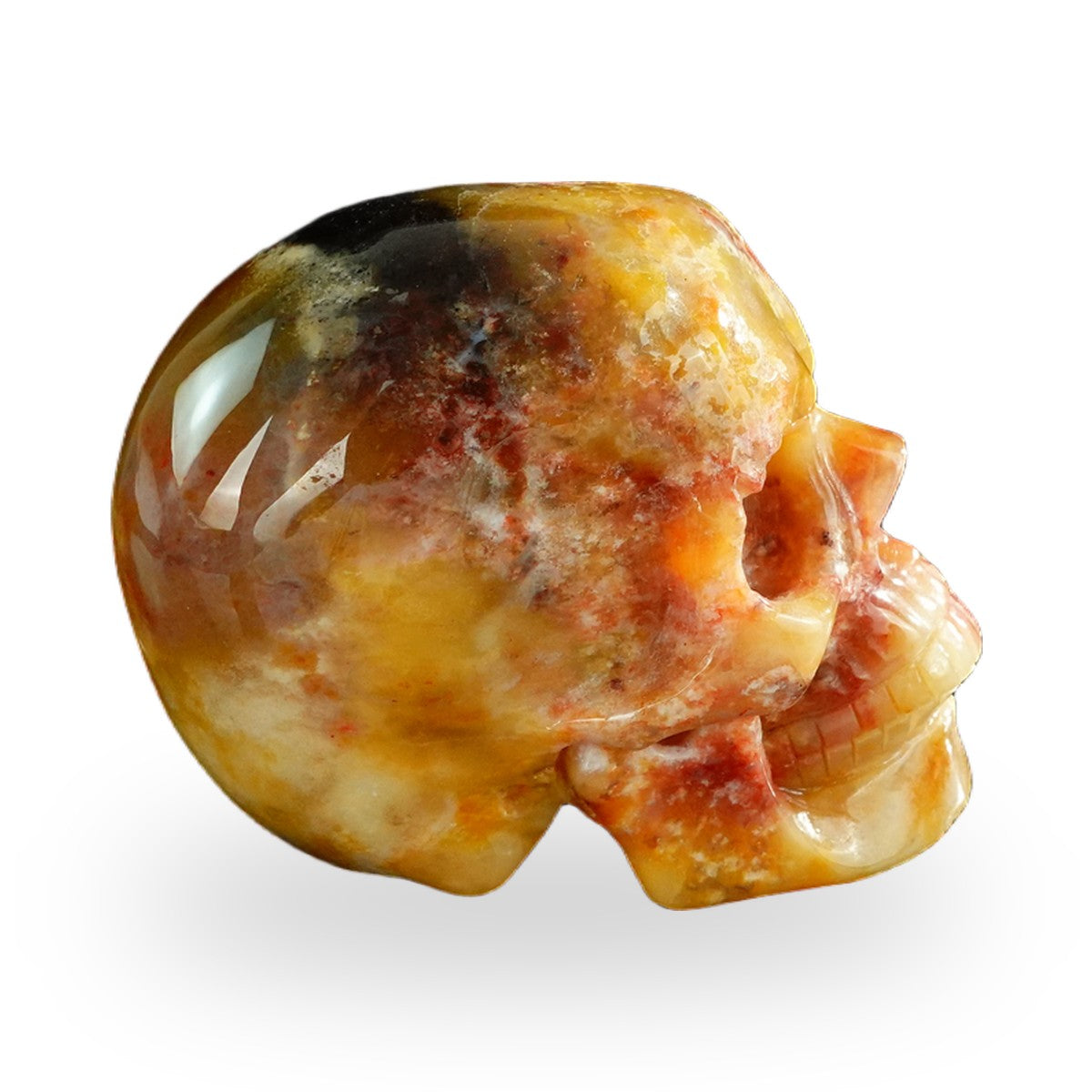 Chalcedony Jasper crystal skull 3" SKH30CJ04 photo 4
